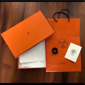 Authentic Hermès box